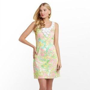 Lilly Pulitzer Nina Shift Dress Chin Chin Size 2
